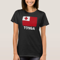 Tonga Drapeau Appui Tonga Personnes Femmes Hommes