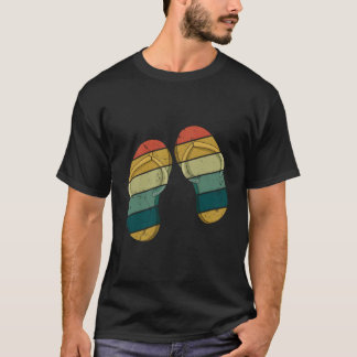 T-shirt Tongs de plage natation surfeur Bonjour l'été