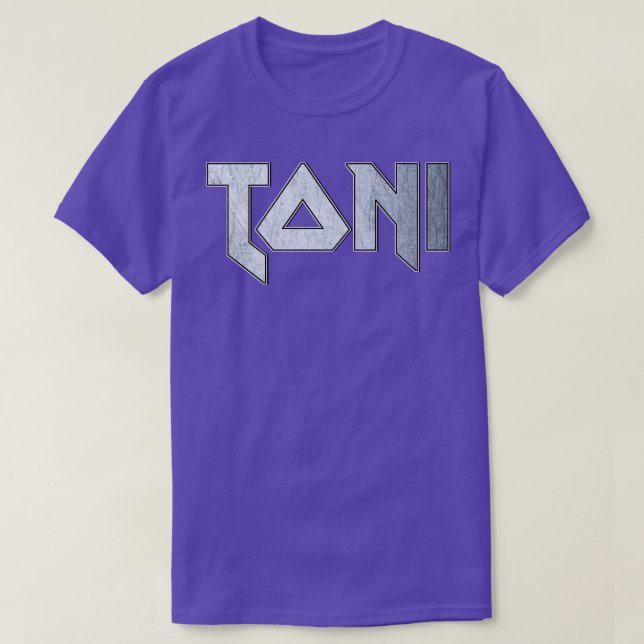 T-shirt Toni en métal lourd (Design devant)