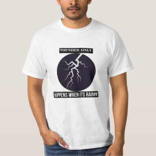 T-shirt tonnerre seulement quand il pleut