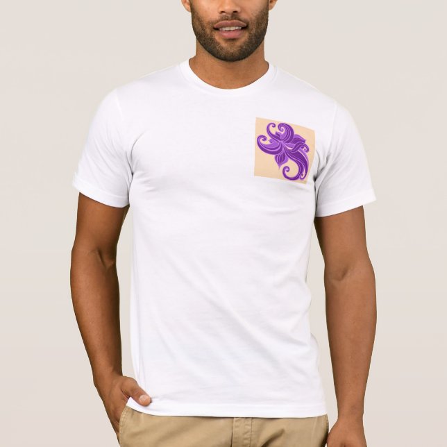 T-shirt Tons Lilac (Devant)