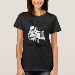 T-shirt Tonte de gazon Garçons Tondeuse à gazon pour enfan