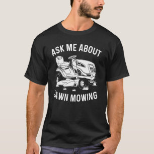 T-shirt Tonte de pelouse Hommes Femmes Tondeuse à gazon Fe