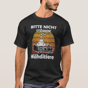 T-shirt Tonte Jardinage Tondeuse à gazon Tonte de pelouse