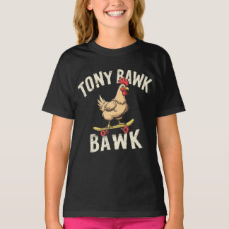 T-shirt Tony Bawk poulet
