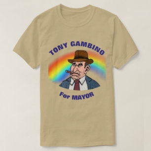 T-shirt Tony Gambino pour maire