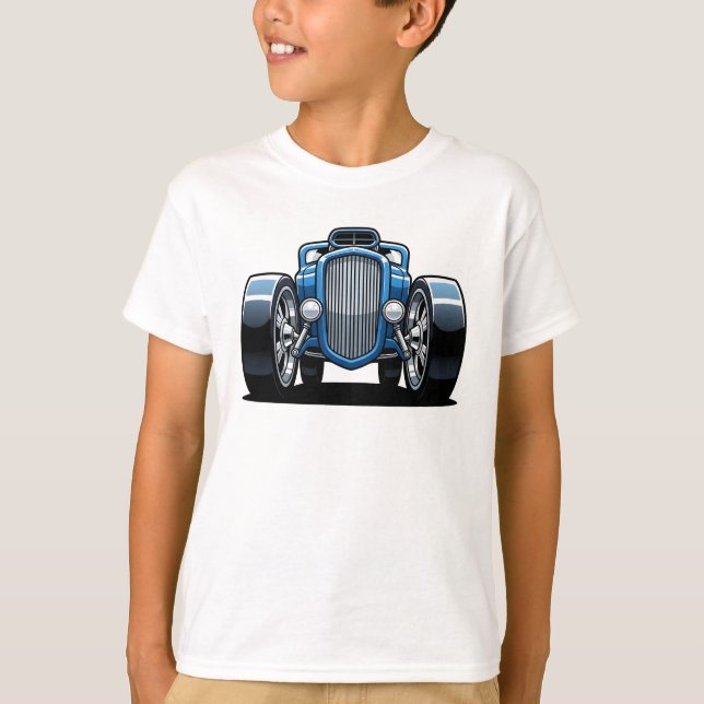 T-shirt Toon Hotrod Art (Devant)