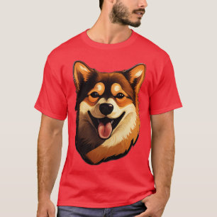T-shirt toon Shiba Inu Chien Cute Shiba Inu 1