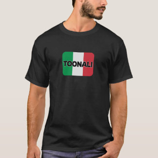 T-shirt Toonali logo number 8 Newcastle Italy logo t shirt
