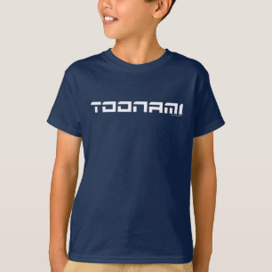 T-shirt Toonami Futuristic Font Logo