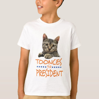 T-shirt toonces pour la chemise légère de président