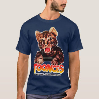 T-shirt TOONNER Le chat qui pourrait conduire un
