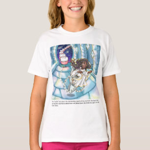 T-shirt Tooth Fairy à fauteuil roulant