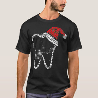 T-shirt Toothmas Joyeux Noël th in Santa Hat Dental As
