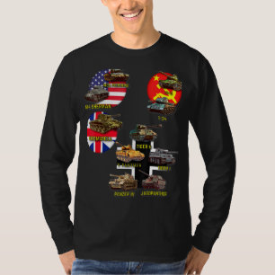 T-shirt Top 10 des meilleurs chars 2ème guerre mondiale M4
