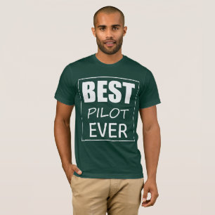 T-Shirt Top Funky Meilleur Pilote Ever