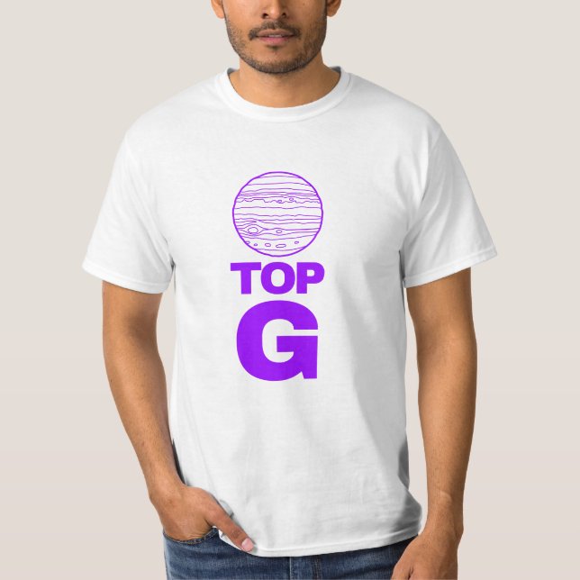 T-shirt TOP G ANDREW TATE (Devant)