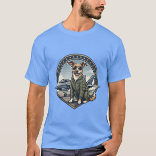 T-Shirt top gun chiot