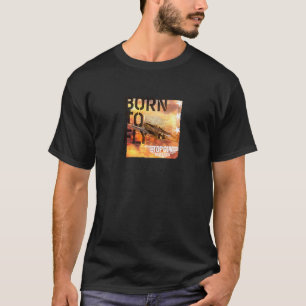 T-shirt Top Gun Maverick Né Pour Voler P 51 Mustang Poster