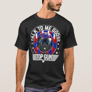 T-shirt Top Gun Parlez-Moi Goose Maverick Casque