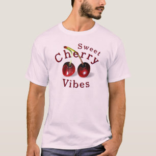 T-shirt Top Homme Cerises