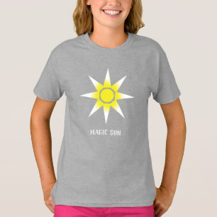 T-Shirt Top mit großartiger, glücklicher Magie-Son