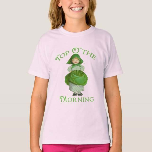 T-shirt Top O Morning Cute Products (Devant)