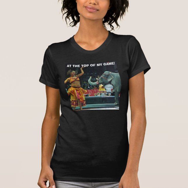T-shirt TOP OF MON JEU lady top (Devant)