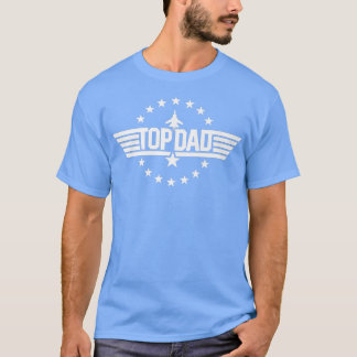 T-shirt Top Papa Numéro Un meilleur papa Meilleur papa Joy