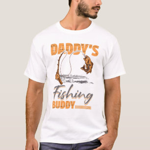 T-shirt Top Pêche Drôle Pour Sons Boys Toddler Fisher