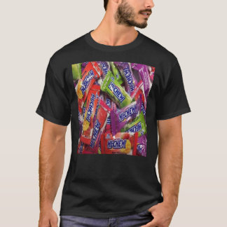 T-shirt Top sans manches de bonbons à haute mâche
