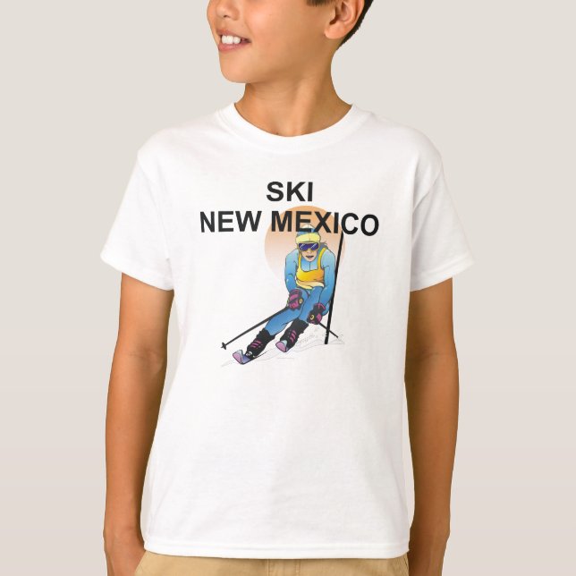 T-shirt TOP Ski Nouveau-Mexique (Devant)