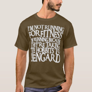T-shirt Top Vendre Je ne cours pas pour la condition physi