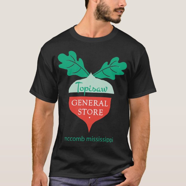 T-shirt Topisaw General Store McComb Mississippi (Devant)