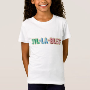 T-Shirt Topographie des syllabes