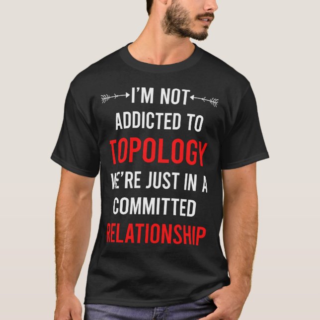 T-shirt Topologie de relation (Devant)