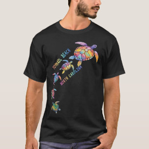 T-shirt Topsail Beach North Carolina Sea Turtle Lover Tops