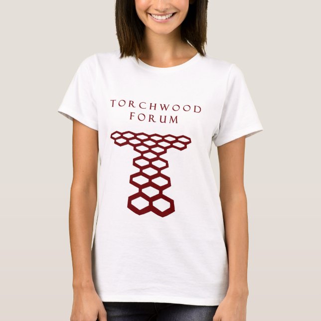 T-shirt TorchwoodForum Addicts Unite Femme Chemise (Devant)