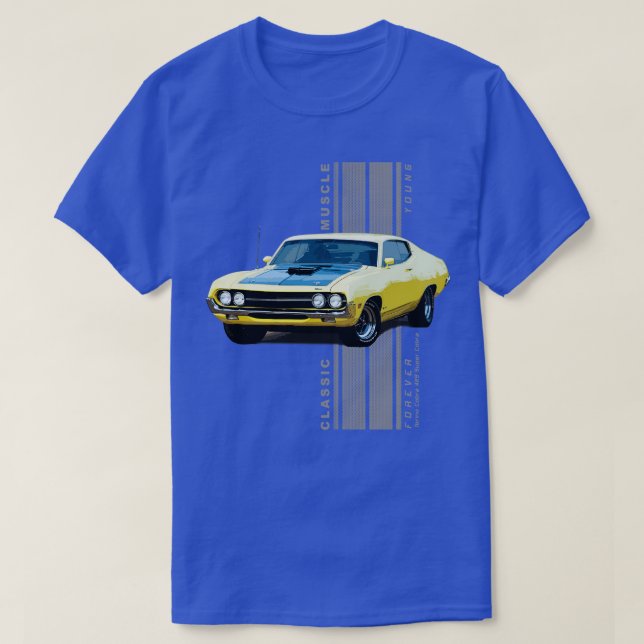 T-shirt Torino 429 Super Cobra Classic American Muscle s V (Design devant)