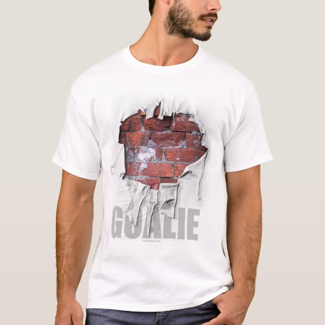 T-shirt Torn Brick Wall Goalie (Devant)