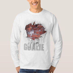 T-shirt Torn Brick Wall Goalie