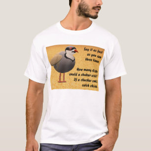 T-shirt Tornade de langue de Chukar