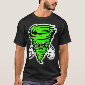 T-shirt Tornade gothique - Je suis l’oeil de la tempête