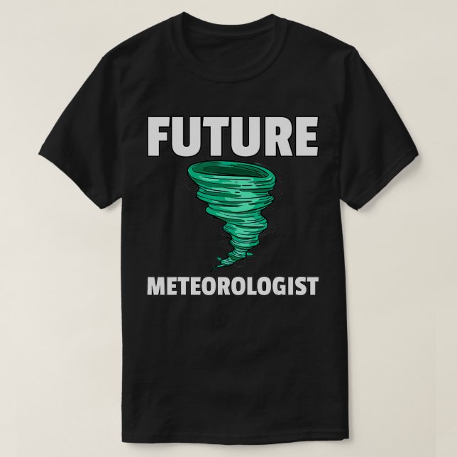 T-shirt Tornade tornade tornade ouragan météorologiste2 (Design devant)