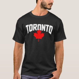 T-shirt Toronto Ontario Canada Feuille d'érable Fierté can