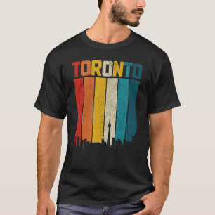 T-shirt Toronto Panorama de la fierté Vintage Rétro Ontari