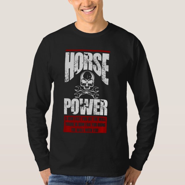 T-shirt Torque Jusqu'Où Vous Apportez Le Mur Avec Vous Die (Devant)