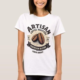T-shirt Torréfacteurs de café artisanaux - Mélange Premium