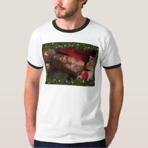 T-shirt Torse masculin de SlipperyJoe's six pack ventre nu