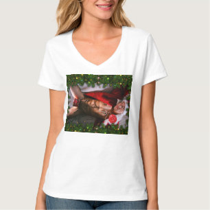 T-shirt torse masculin six pack ventre nu de SlipperyJoe